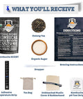 Fermentaholics Ingredient Kit - Classic Kombucha Brews 1-Gallon Organic her