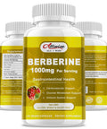 Alliwise Berberine Supplement - 1000Mg Berberine With Ceylon Cinnamon, Milk Thistle & Turmeric Extract, Organic Herbal Formula Support Gastrointestinal Function, Cardiovascular & Glucose Metabolism