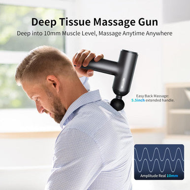 Arboleaf Massage Gun, Massage Gun Deep Tissue, Fsa Hsa Eligible Muscle Percussion Massage Gun Handheld, Powerful Portable Back Massager Gun With Carry Case For Athletes, Relax, Christmas Gifts
