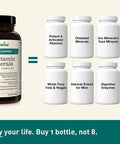 NatureWise Multivitamin for Mens Daily Stress Support with Sensoril Ashwagandha and 22 Essential Nutrients Packaging May Vary 1 Month Supply Capsules Brown Unflavored 60 Count Pack of 1