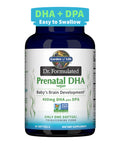 Garden of Life Dr. Formulated Prenatal Vegan Dha - Certified Vegan Omega 3 Supplement With 400Mg Dha + Dpa From Algal Omega 3 In Triglyceride Form Non-Gmo Algae Omega 3 For Vegans 30 Softgels