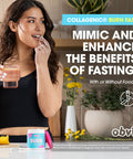Obvi Multi Collagen Burn Fast Hydrolyzed Collagen Peptides Types I, II, III, V, X Keto and Gluten Free 30 Servings