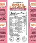 Multivitamin for Women with Vitamin D3 Multivitamins Supplement 60Ct