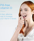 BetterYou Dlux 1000 Vitamin D Spray, 15ML
