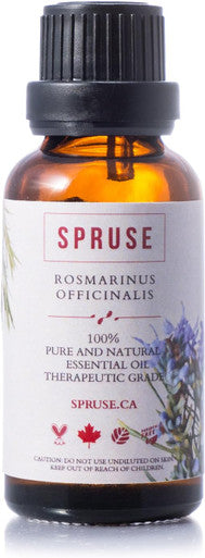 SPRUSE Rosemary Essential Oil - 30ml - 100% Natural Undiluted