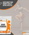 Bulksupplements.Com Aakg Powder - Arginine Alpha-Ketoglutarate, Akg Supplement - Nitric Oxide Supplement, Arginine Supplement - Unflavored & Gluten Free, 2500Mg Per Serving, 1Kg (2.2 Lbs)