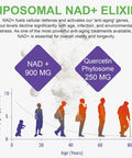Nad+ Supplement 900Mg Liposomal Nicotinamide Riboside + Resveratrol For Anti-Aging, Cellular Health & Nad+ Boost 80 Capsules, Advanced Liposomal Absorption Formula