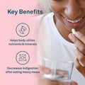 Organika Full Spectrum Plant Enzymes- Helps Break Down Carbs, Fat, Protein, Dairy- 60 Vcaps & Digest Relief- With Ginger And Activated Charcoal- Relief For Digestive Upset, 90 Count (Pack Of 1)