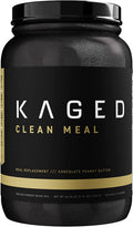 Kaged Muscle Clean Meal; Meal Replacement Shake with Whey Protein Isolate, Clean Carbs, MCT Oil Fats, Organic Vitamins and Minerals, CPB 20 servings