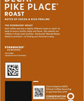 Starbucks Pike Place Decaf Coffee, Keurig (100684)