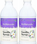 NuNaturals Stevia Simple Syrup SugarFree Sweetener PlantBased Sugar Substitute Zero Calorie 16 oz