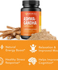 HAVASU NUTRITION Ashwagandha Capsules with Artichoke Extract to Support Stress Response Mood Support 1000 mg