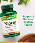 Nature's Bounty Set Of 3 Niacin Flush 500 Mg 120 Capsules By Maven Gifts