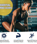 Proven EAAs with 9 Essential Amino Acids, Lemon Ice, 30 Servings