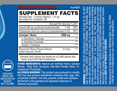 Evogen Carnigen Watermelon 50 Servings