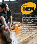 Genius Mobility & Joint Support Supplement Powder - Move Better w/Turmeric & NEM Egg Shell Membrane, Knee, Back, & Hip Support for Joint Health, Super Strength for Aches & Soreness Free by DocJenFit