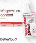 BetterYou Magnesium Oil Spray for Muscles, 3.38 Fl Ounce