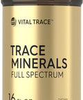 Carlyle Trace Mineral Drops | 16 fl oz | Full Spectrum Minerals Supplement | Vegetarian Non-GMO and Gluten Liquid | by Vital Trace