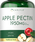 Carlyle Apple Pectin | 1950mg | 150 Capsules | Non-GMO & Gluten Herbal Supplement