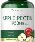 Carlyle Apple Pectin | 1950Mg | 150 Capsules | Non-Gmo & Gluten Free Herbal Supplement