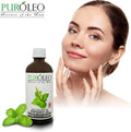 PUROLEO Peppermint Essential Oil, 4 FL OZ/120 ML (Large Bottle) 100% Pure Natural Undiluted, for Aromatherapy (MADE IN CANADA)