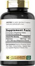 Carlyle - Magnesium Chloride | 1560mg | 200 Tablets | Cloruro de Magnesio Supplement | Vegetarian Non-GMO and Gluten Formula