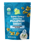 Go Raw Organic Sprouted Pumpkin Seeds - Sea Salted Pepita Snack | Keto, Non-GMO, Vegan, Gluten-Free, Kosher, Paleo, Protein-Packed Superfood, Healthy Vegan Snack for Adults and Kids, 14oz Bag