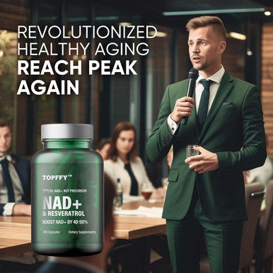Nad+ Supplement, Nad+&Resveratrol Supplement For Max Absorption For Support Cellular Energy, Aging Defense, 120 Softgels