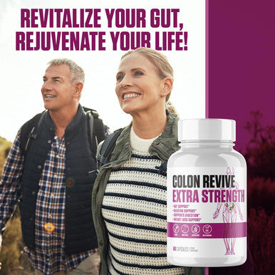 EPN Supplements Colon Revive Extra Strength | #1 Rated Colon Cleanse & Detox Supplement | Digestive Support, Reduce Bloating, Constipation Relief W/Buckthron, Alfalfa, Aloe Vera + More For Men & Women - 60 Pills
