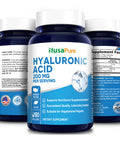 NusaPure Hyaluronic 200mg 180 Veggie Capsules (Non-GMO & )