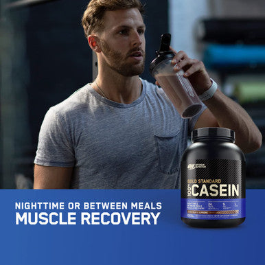 Optimum Nutrition Casein Powder Chocolate Peanut Butter 4 Pound