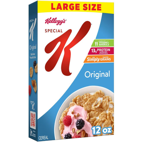 Kellogg's Froot Loops Cold Breakfast Cereal, Fruit Flavored, Breakfast Snacks with Vitamin C, Original, 10.1oz Box (1 Box)