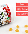 Odorless Garlic Extract 500 mg (50,000 mg Raw Equivalent) 100:1 Concentrate Ratio, 120 Softgels, Maintains Cardiovascular Health, Made in Canada by Nutridom