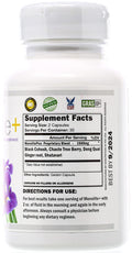 VH Nutrition MENO+ | Menopause Supplements for Women | Hormonal Support and Flash Relief | Maximum Strength Formula