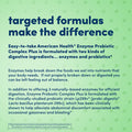 American Health Enzyme Probiotic Complex Plus, 20 Billion Microorganisms - Clinically Studied Strain - Advanced Support For Gas & Bloating* - Non-Gmo - 30 Capsules, 30 Total Servings