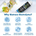 BioTrace Elite Electrolyte Drops | 0 Calories 0 Sugar Rapid Hydration, Workout, Muscle Recovery | Trace Minerals Electrolytes Supplement | 30%+ More Potassium Magnesium Chloride | 4 Fl Oz