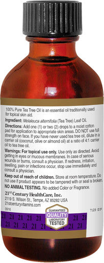 21st Century Tea Tree Oil 2 oz