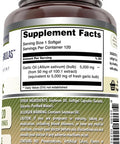 Amazing Nutrition Formulas Garlic Supplement | 5000 Mg Per Serving | 120 Softgels | Non-GMO | Gluten | Made in USA