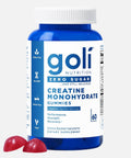 Goli Zero Sugar Creatine Gummies - Keto-Friendly Rich In Fiber No Sugar Alcohols No Artificial Sweeteners Gluten- Vegan Non-Gmo And Gelatin- (1)