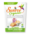 Swerve Organic Monk Fruit All-Purpose Granular Sugar Replacement Sweetener, 8 Ounce Bag