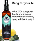 Natural Shoe Deodorizer Spray, Foot Odor Eliminator and Air Freshener - Organic Lemongrass, Mint, Tea Tree Essential Oils