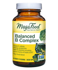 MegaFood Balanced B Complex - B Complex Vitamin Supplement - 8 B Vitamins Including Vitamin B6 Vitamin B12 Folate Biotin & More - Supports Cellular Energy Production - Vegan Gluten Free - 90 Tabs