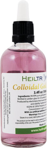 Heiltropfen Colloidal Gold | 10 ppm | 3.4 Fl Oz - 100 ml |
