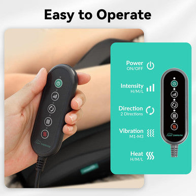 Snailax Back Massager For Back Pain Deep Tissue, Shiatsu Lower Back Neck Massager With Heat, Kneading Massage Pillow For Back Neck Shoulder, Christmas Gifts For Mom, Dad, Women(Black)