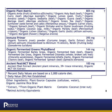 Premier Research Labs Multi-Vitamin - Multivitamins For Immune System, Brain & Cardiovascular Support - With Prebiotics & Postbio