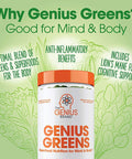 The Organic Brain & Immune Boosting Bundle with Genius Mushrooms & Greens
