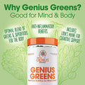 The Organic Brain & Immune Boosting Bundle with Genius Mushrooms & Greens