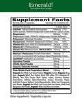 Emerald Labs Osteo Bone Health - Immune Support & Bone & Joint Supplement With Vitamin D3, K2, Calcium, Magnesium, Optimsm, Meriva Phytosome & More - 180 Vegetable Capsules