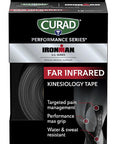 Curad Performance Series Far Infrared Kinesiology Tape Black