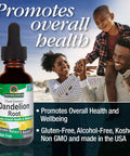 Nature'S Answer Alcohol Dandelion Root Extract 1 Fluid Ounce | Promotes Overall Wellness | Non GMO | Cruelty | Made in The USA